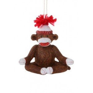 Serenity Sock Monkey Ornament - Collection from Store Only 